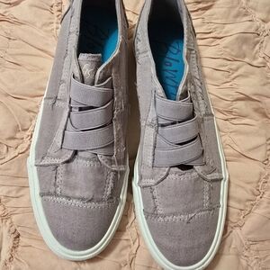 Blowfish Marley Womens Slip-On Sneakers-Lilac